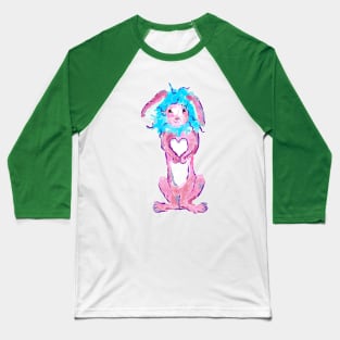 Pink Rabbit Leo Baseball T-Shirt